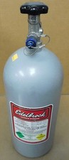 Edelbrock 72300 10 Nitrous Bottle Hi-flow Valve Out Of Certification Grey