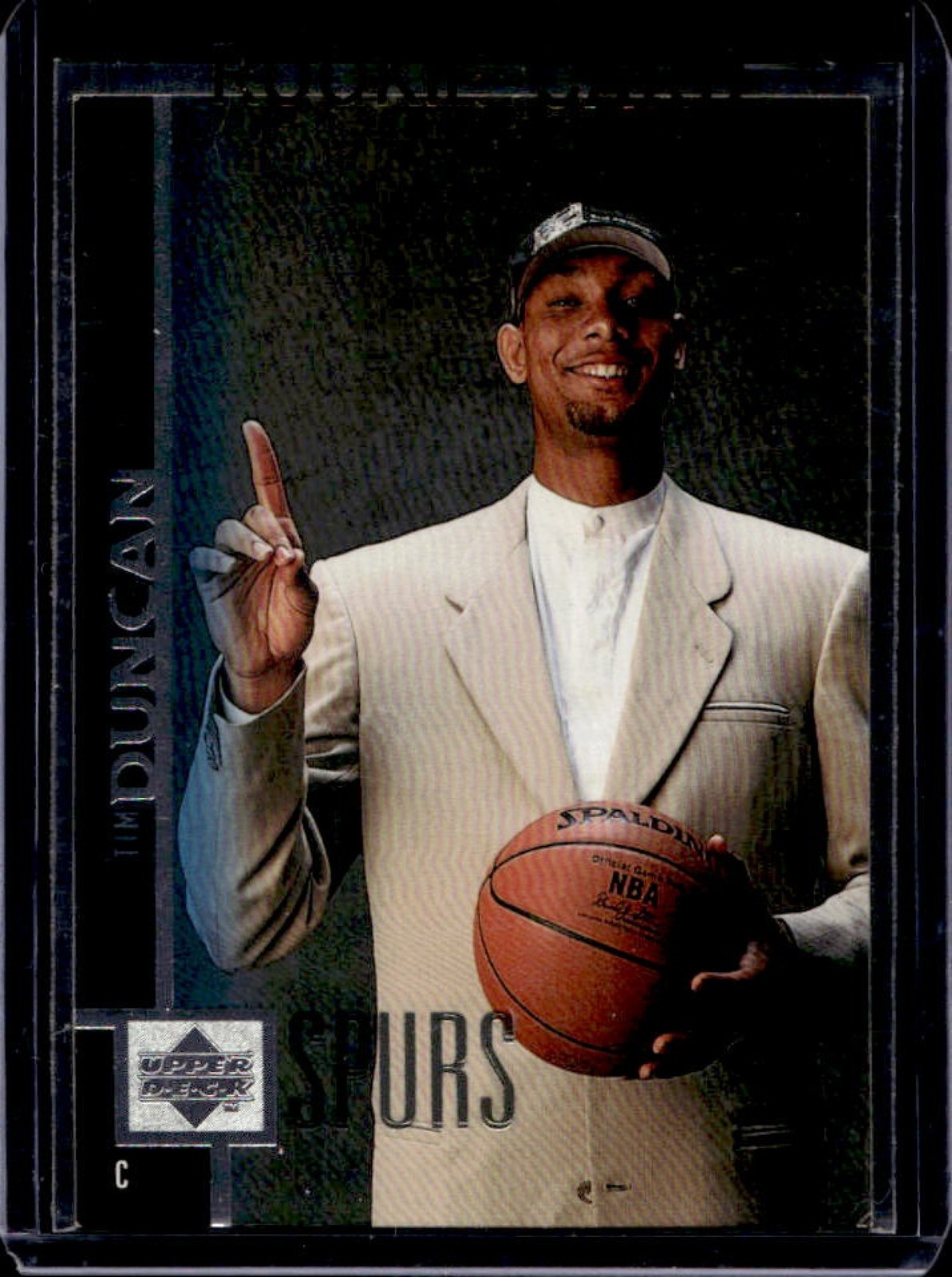 1997-98 Upper Deck Tim Duncan Rookie RC #114 Spurs
