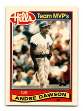 Andre Dawson 1989 Topps Hills Team MVP's #11 Chicago Cubs NM-MINT