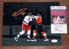 Nicolas Deslauriers Signed Autographed 8x10 Photo Philadelphia Flyers JSA