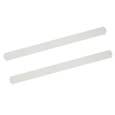 EVOLUR CONVERTIBLE CRIB WOODEN FULL SIZE BED RAIL, BRUSH WHITE