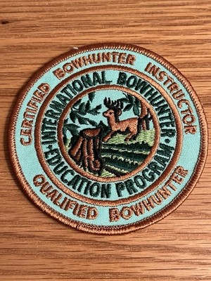 CERTIFIED BOWHUNTER INSTRUCTOR  INTERNATIONAL BOWHUNTER EDUCATION PROGRAM  Patch