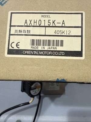NIB* Oriental Motor Vexta AXH015K-A BRUSHLESS DC Motor DRIVER