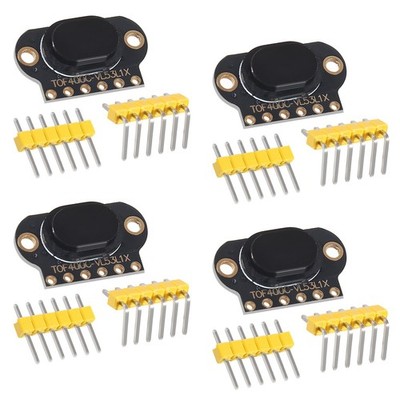 4pcs TOF400C VL53L1X 4M Laser Ranging Sensor Module TOF Time-of-Flight Distan...