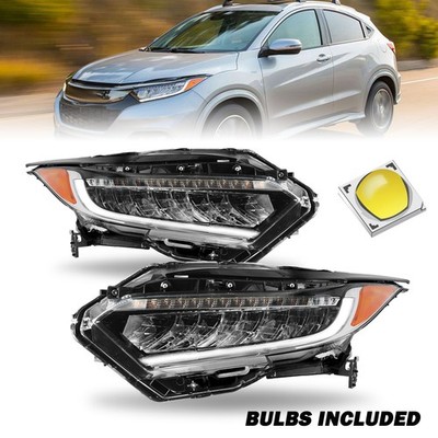 For 2019 2020 2021 2022 Honda HRV HR-V OE Style Full LED Headlights Pair