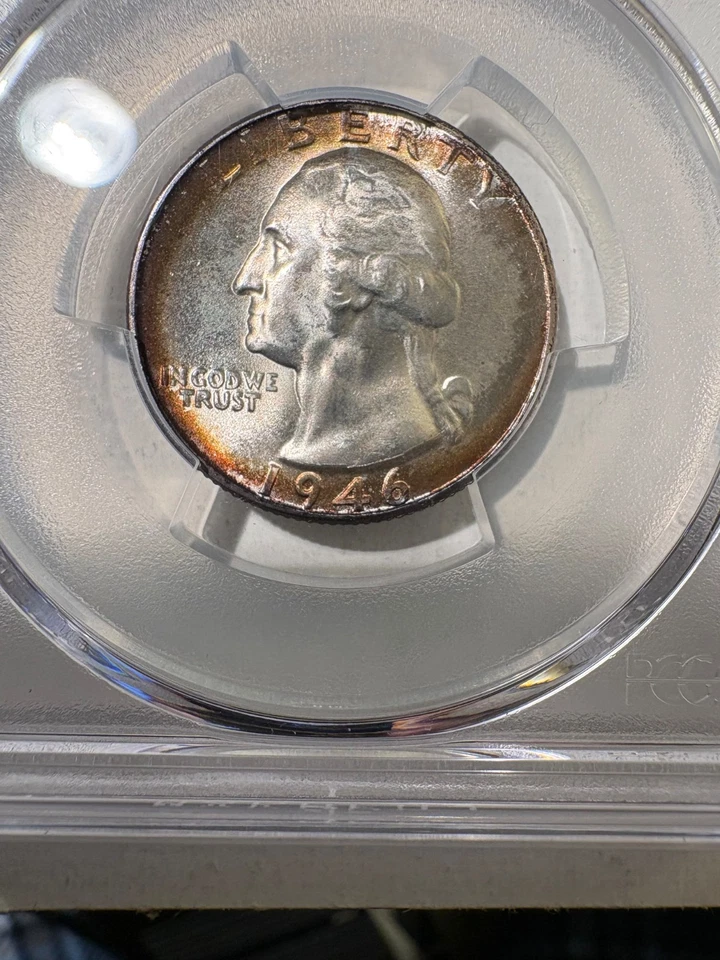 1946-D 25C Washington Quarter PCGS MS66 - Image 2 of 4