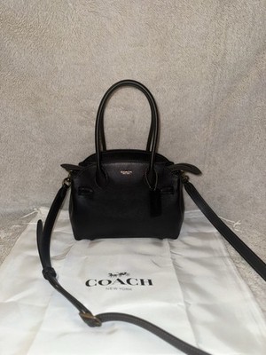 Coach Empire Carryall 21 Black over the shoulder bag