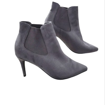 14th & Union Pull-On Suede Ankle Bootie