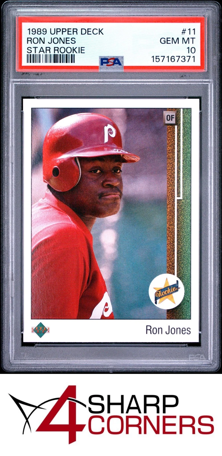1989 Ron Jones [Star Rookie] #11