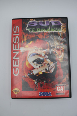 Sub Terrania (Sega Genesis, 1994) CIB Complete Tested Authentic- Dut's Deals
