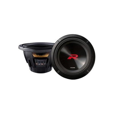 Alpine R2-W12D2 R-Series 12'' Subwoofer Dual 2-Ohm Voice Coil 2250W Peak 750W RMS
