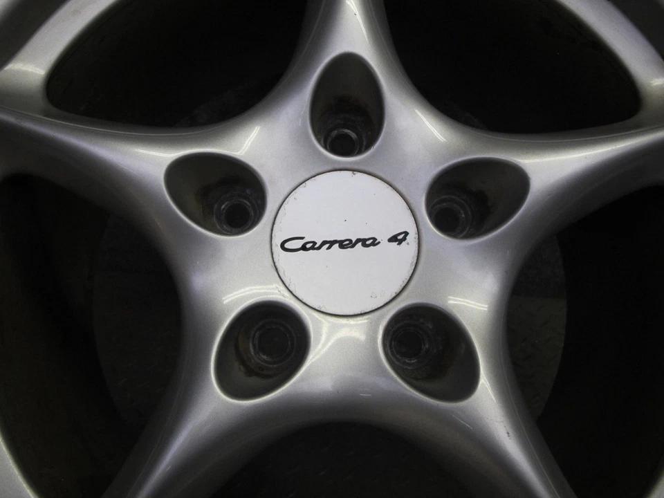 Llanta trasera de aleación 18" de fábrica Porsche 911 996 2002-2005 18x10J ET65 Foto 3 de 4