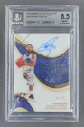 2019-20 Panini Immaculate Stephen Curry Scorers Club Signatures Auto /75 BGS 8.5