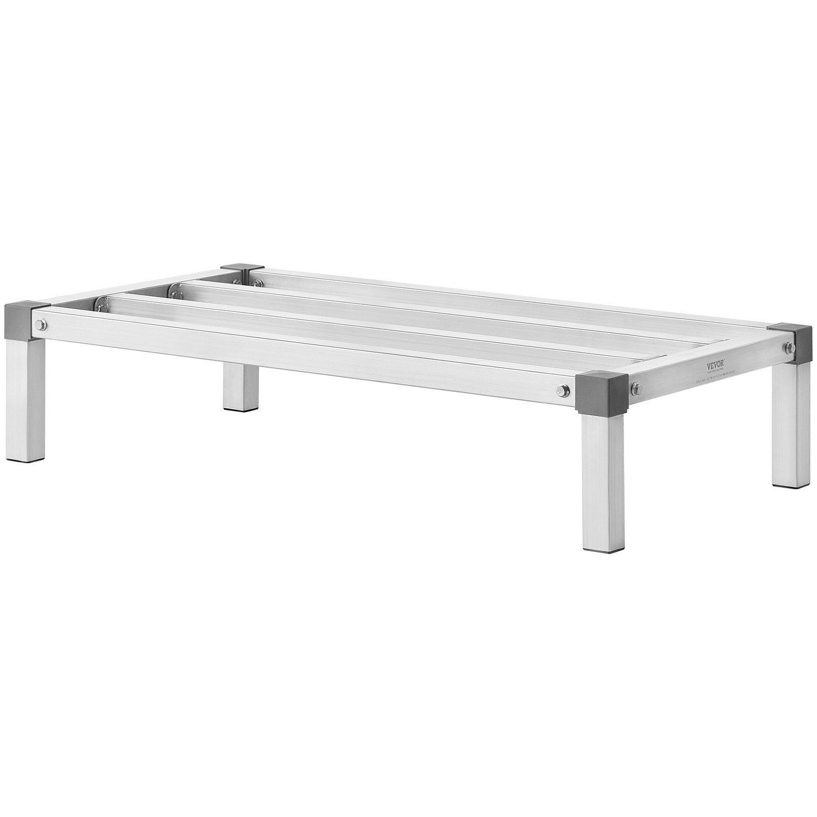 VEVOR Aluminum Dunnage Rack Stationary Dunnage Rack 36” x 20” x 8” Storage Rack