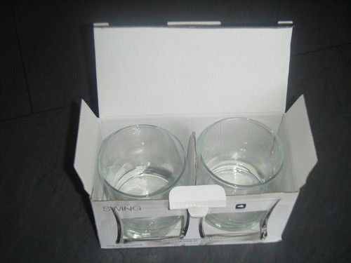 NUEVO Juego de 2 vasos Leonardo SWING transparente 355 ml redondo en embalaje original - Imagen 10 de 13