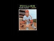 1971 Topps 414 Woodie Fryman EX #D1,332769