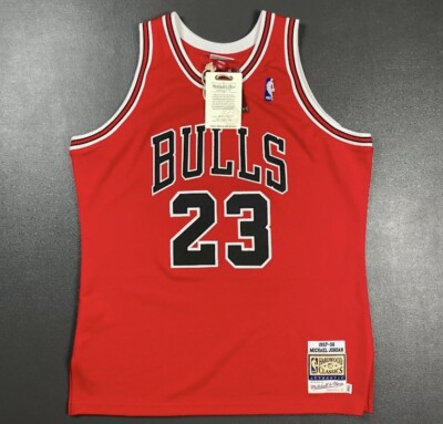 バスケットボール Mitchell &amp; Ness - NBA mitchell&amp;ness bulls  jordan xl 100% Authentic Michael Jordan Mitchell Ness 96 97 Bulls