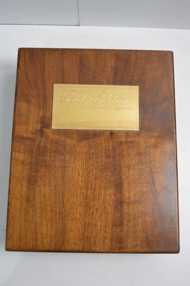 1984 Gold Edition Olympic Games Autographed Photograph Book XXIIIrd Los Angeles - Image 2 of 4