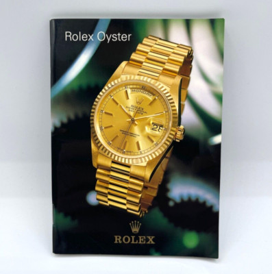 Rolex Oyster Uhrenheft watch booklet Jahr 1999 italienisch