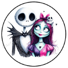 NIGHTMARE BEFORE CHRISTMAS ENVELOPE SEALS LABELS STICKERS PARTY FAVORS