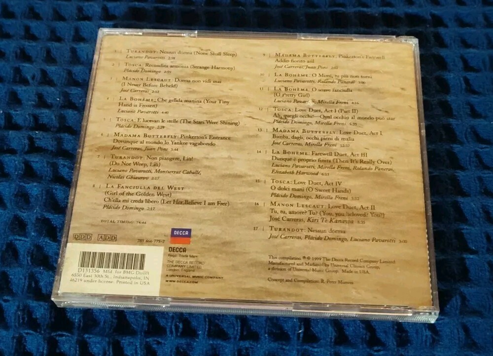 中古】 Puccini's Greatest Hits Puccini ,TeKanawa ,Pavarotti