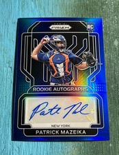 2022 Donruss Optic Patrick Mazeika Blue Velocity Prizm Rookie Auto #/149