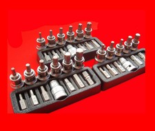 3 x Torx - 12-Kant Vielzahn - Innensechskant Stecknuss Bits Set Für 1/2" Ratsche