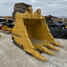 Cat 374 78 Inch Tooth Bucket Excavator New  120 130 Mm Pins