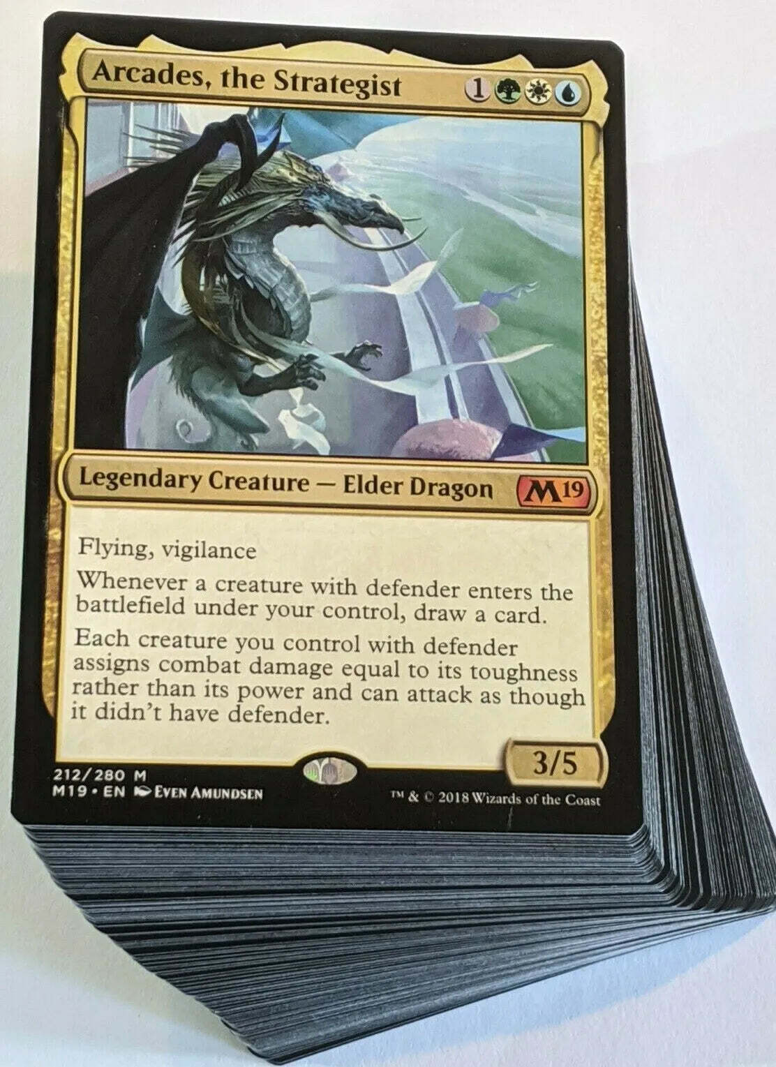 Mtg Angel Deck Used MTG Commander Deck - Arcades, The Strategist (100-Card Defender Theme Deck) Mtg Decks Standard Mtg Angel Deck Used MTG Commander Deck - Arcades, The Strategist (100-Card Defender Theme Deck) Mtg Decks Standard