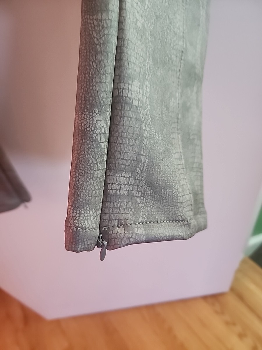 By Anthropologie Sz 30 Taupe Snake Print Pull Women's Pants