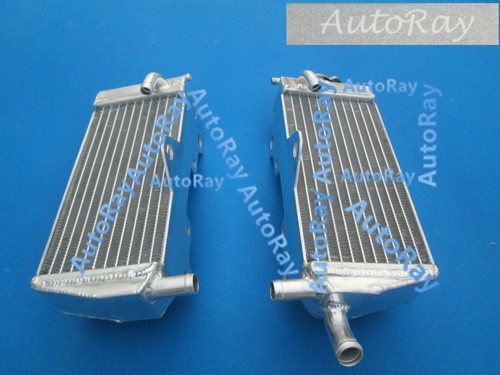 Aluminum Radiator + HOSES for HONDA CR125 CR 125 CR125R CR 125R 1989 89 2Stroke - Picture 5 of 11