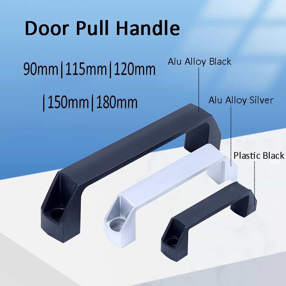 Industrial Pull Handles Large Industrial Steel Door Pull On Backing