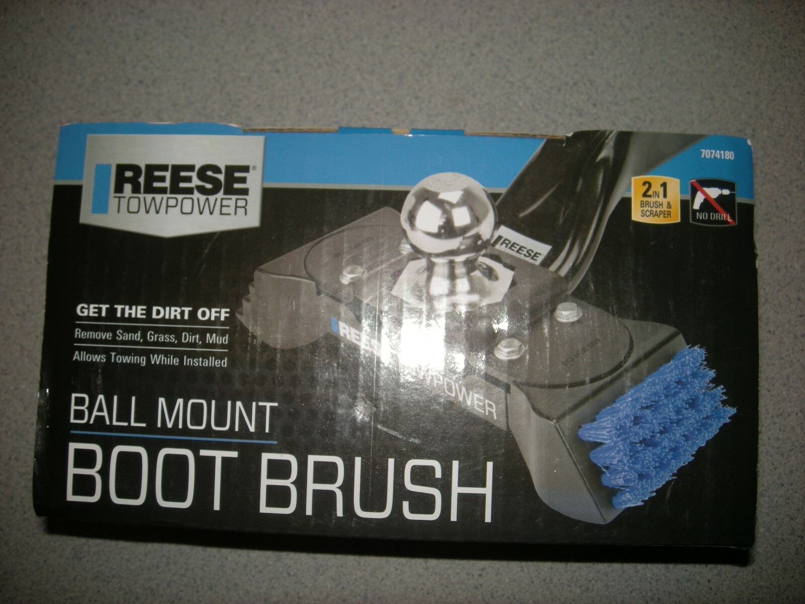 Reese 7074100 Hitch Boot Brush with Scraper New! eBay