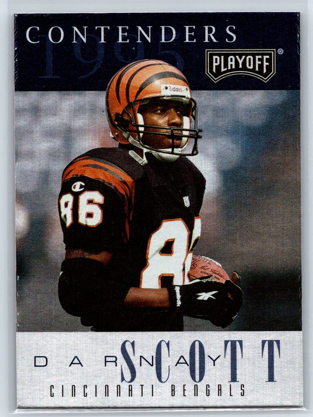 1995 Playoff Contenders Darnay Scott Cincinnati Bengals #45