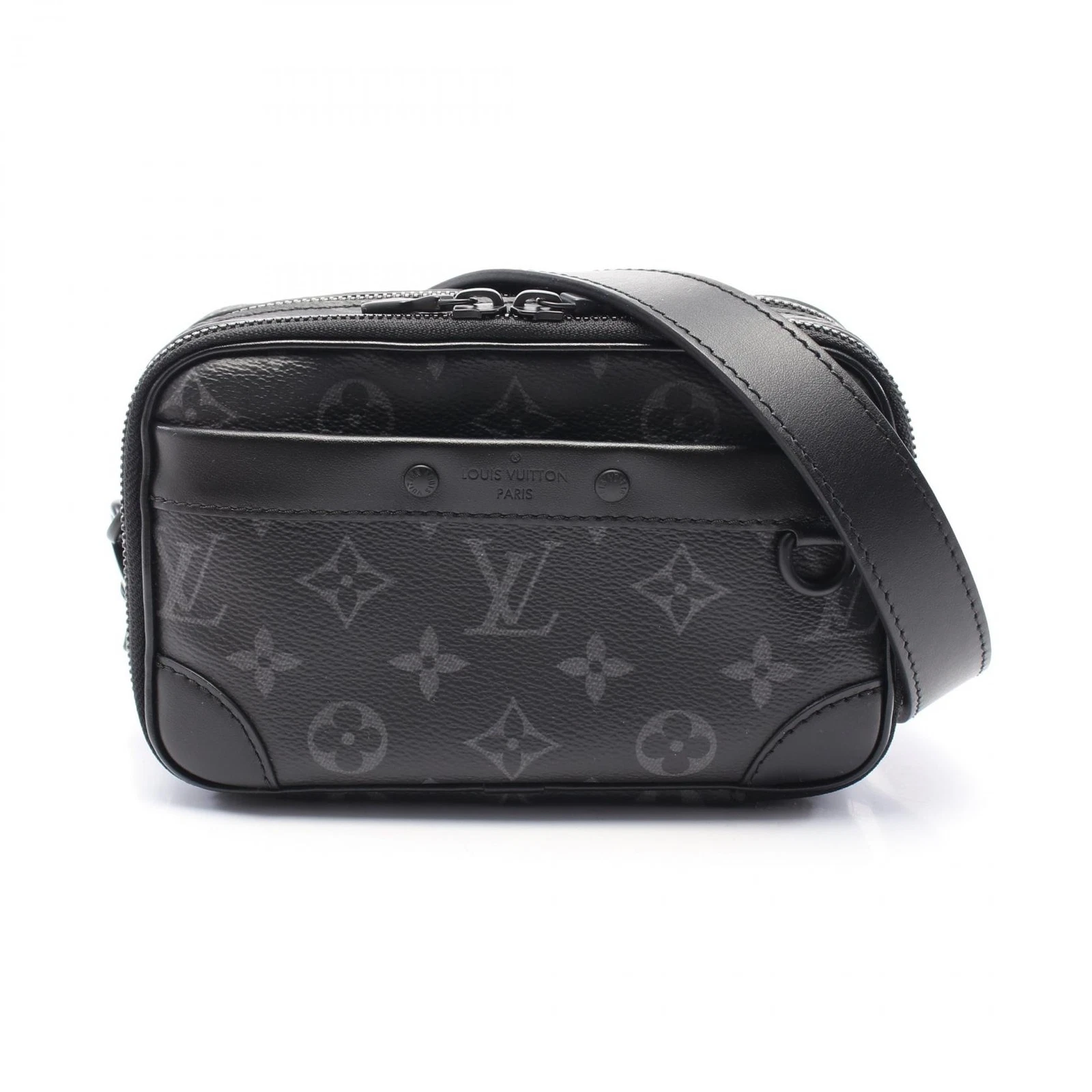 LOUIS VUITTON（LV） LOUIS VUITTON Alpha portafoglio indossabile NV borsa a tracolla M82542 monogramma eclissi