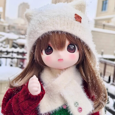 BJD Doll 1/4 SD Resin Joint Bare Doll Eyes Face Makeup Lovely Girl Handmade Gift