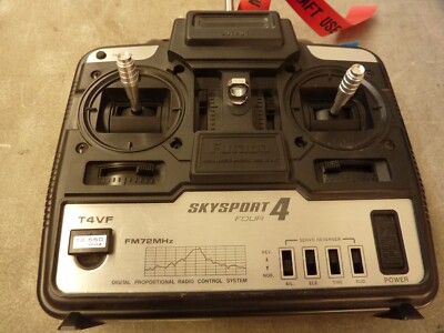FUTABA SkySport 4 T4VF TRANSMITTER - UNTESTED - AS IS--FOR PARTS