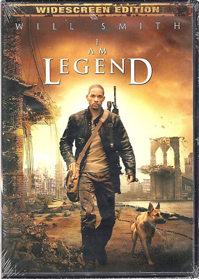 I Am Legend [DVD, 2007, Widescreen Edition] Will Smith - New/Sealed