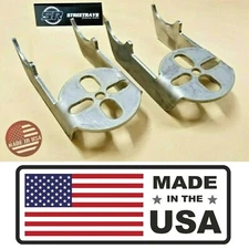 [SR] Weld On Lower Behind Axle Mount Air Bag Low Ride Suspension 3.00" Axle PAIR