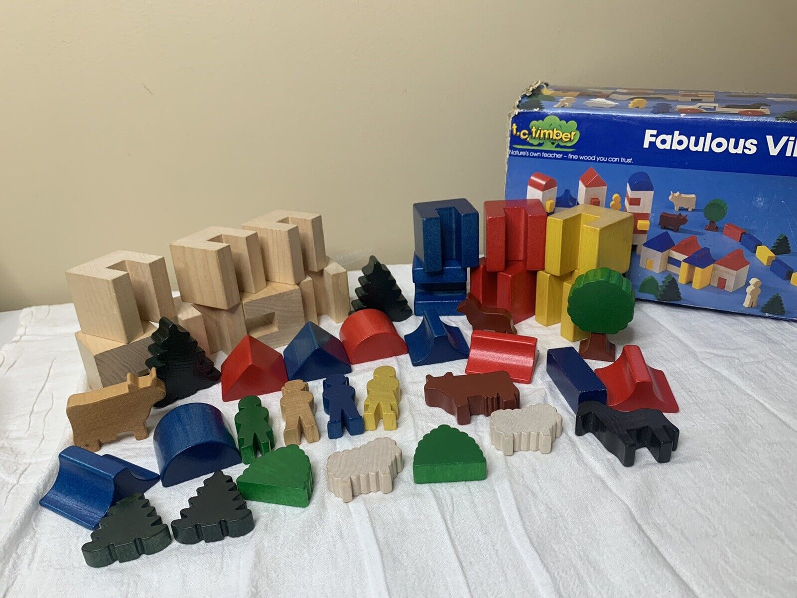 TimberBlocks - 100 Piece Wooden Block Set