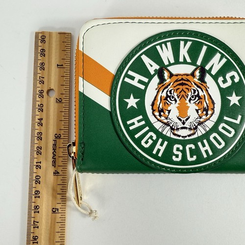 Loungefly Netflix Stranger Things Hawkins High School Zip Around Wallet NWT - Picture 10 of 10