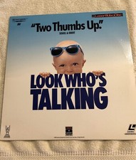Look Who's Talking Laserdisc John Travolta, Kirstie Alley, Leonard Nimoy Dir