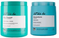 Kit Hair Keratin Let Me Be Pro Repair Btx 1kg &1 Bio Restore mask 1Kg