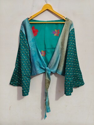 Present For Mon And Wife Soft Silk Tunic Free Size Top Short Shirt Tp-152