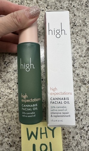 High Expectations FACIAL OIL Intensive Repair & Replenish 1oz/30mL FULL SZ $54 - Picture 22 of 22