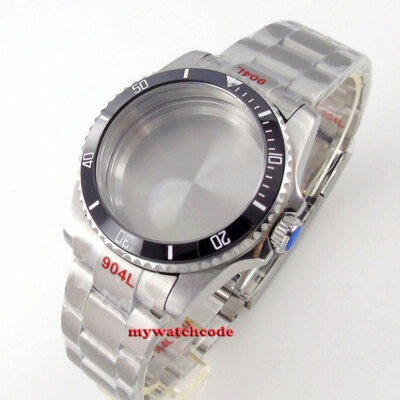 40mm Uhrengehäuse Saphirglas Pepsi-Cola Keramik Lünette Für