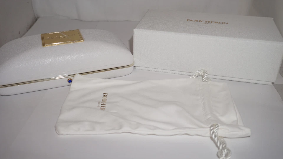 Nuevas gafas de sol Boucheron Cateye gris plata BC0113S 003 52 20 135 Foto 2 de 4