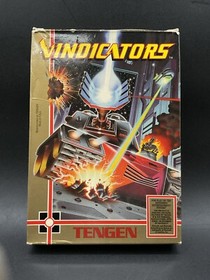 Vindicators Tengen Unlicensed NES Nintendo Entertainment System Game 1988 Tested