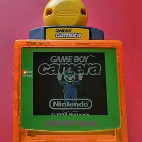 Yellow Camera MGB-006 Nintendo Game Boy Original Authentic Saves No Link Printer