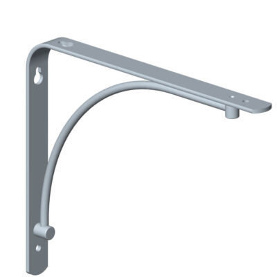 10920-00001= Dekokonsole Danni 180x230 mm silberfarben Element System Winkel